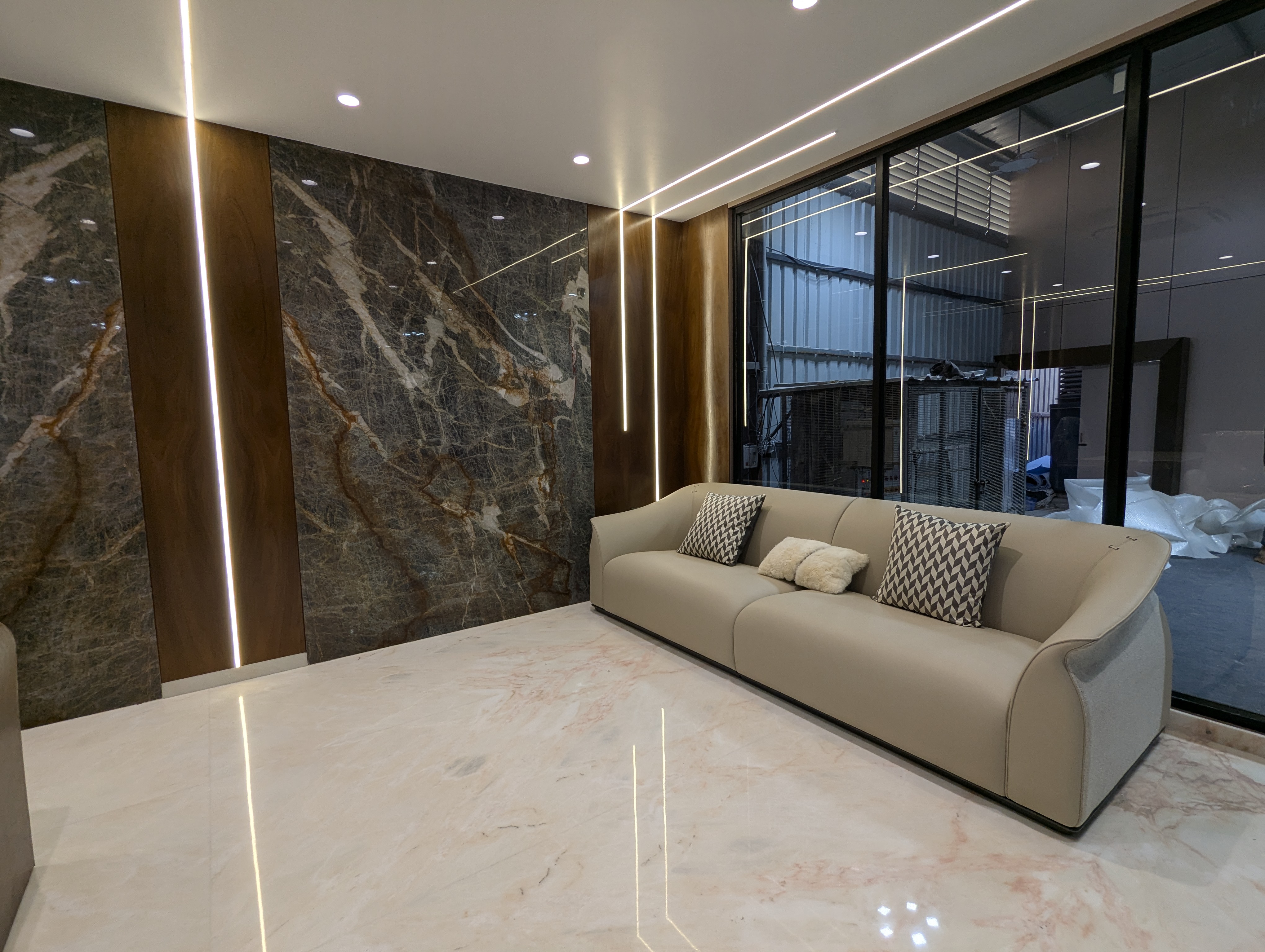 Luxury Lounge Project by Aarav Enterprises