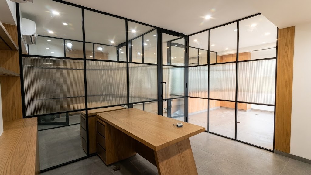 Transformed Modern Container Office (After)